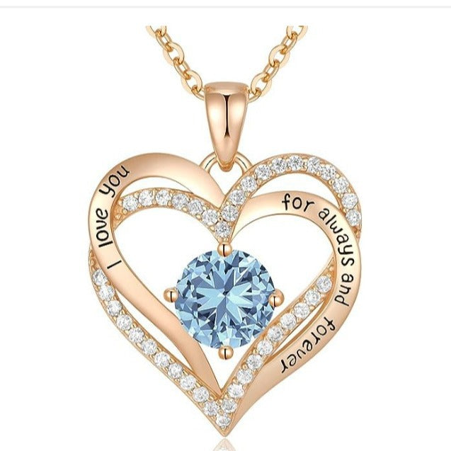 Elegant Rose Gold Pendant Necklace