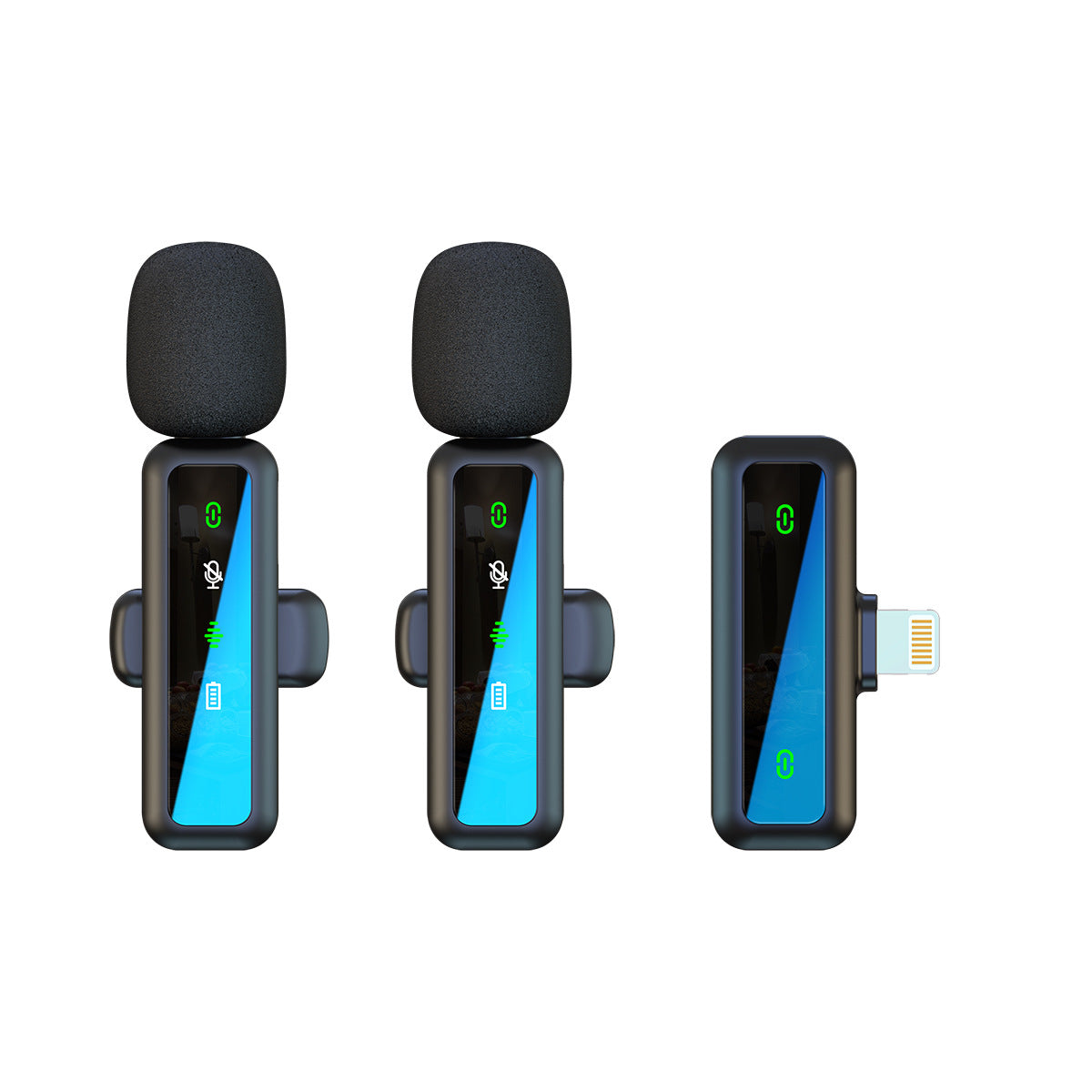 Wireless Noise-Cancelling Lavalier Microphone