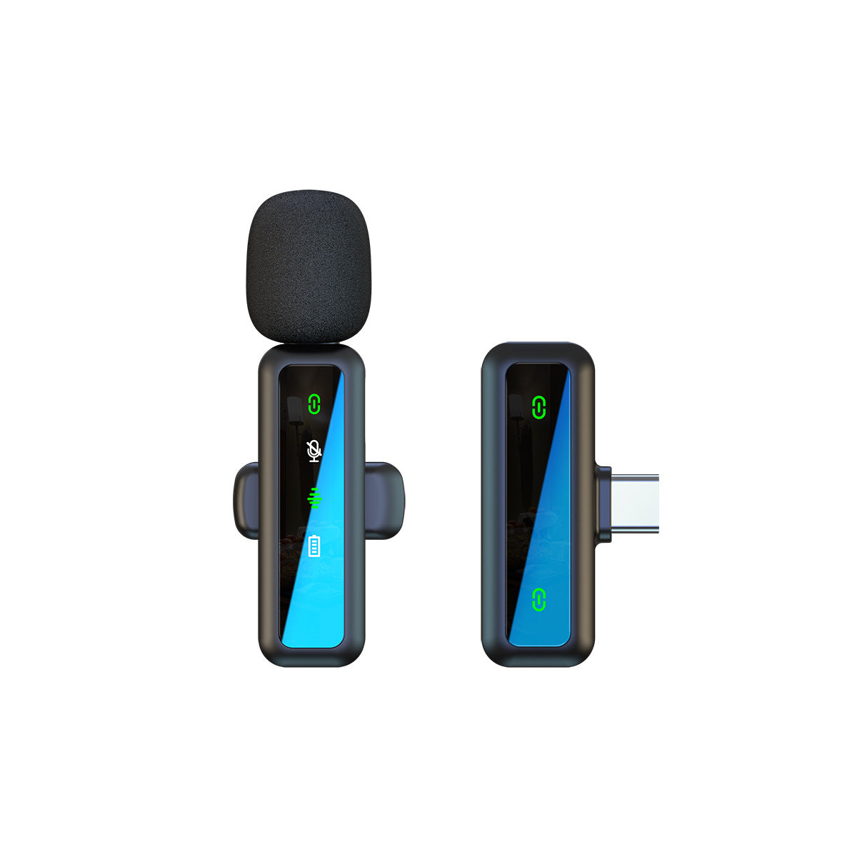 Wireless Noise-Cancelling Lavalier Microphone