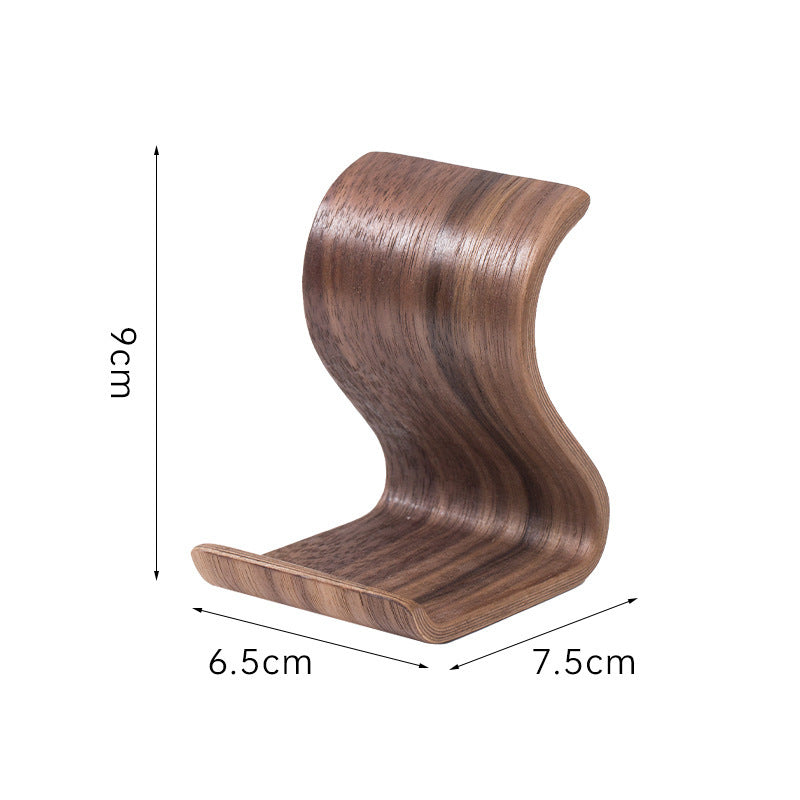 Wooden Desktop Phone Stand