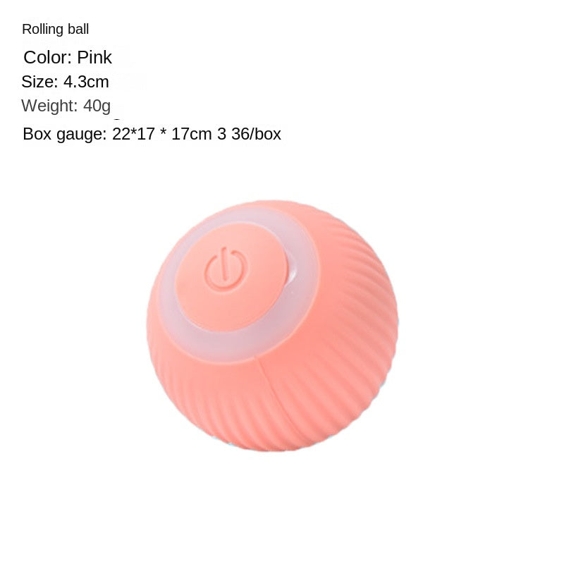 Interactive Rolling Cat Ball