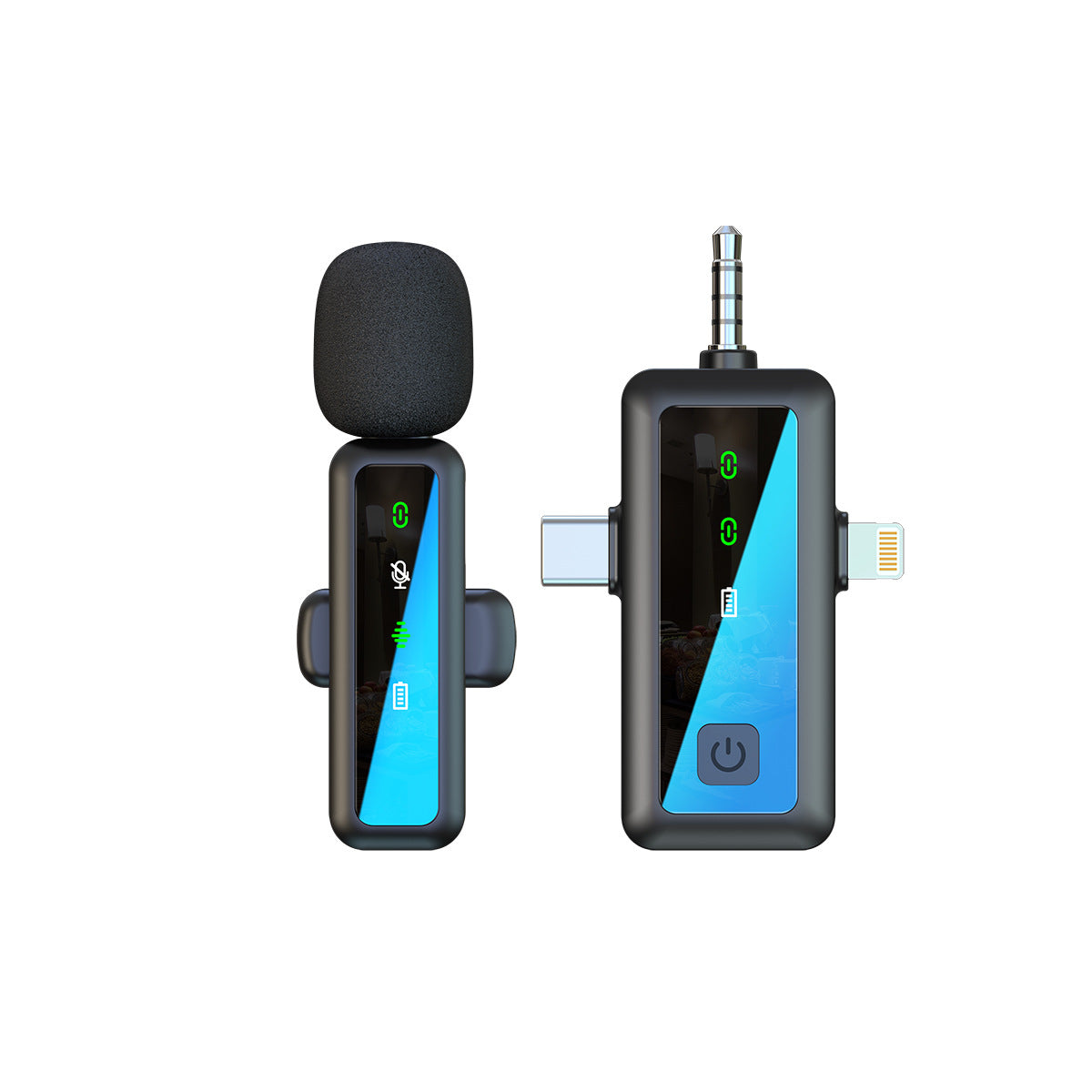 Wireless Noise-Cancelling Lavalier Microphone