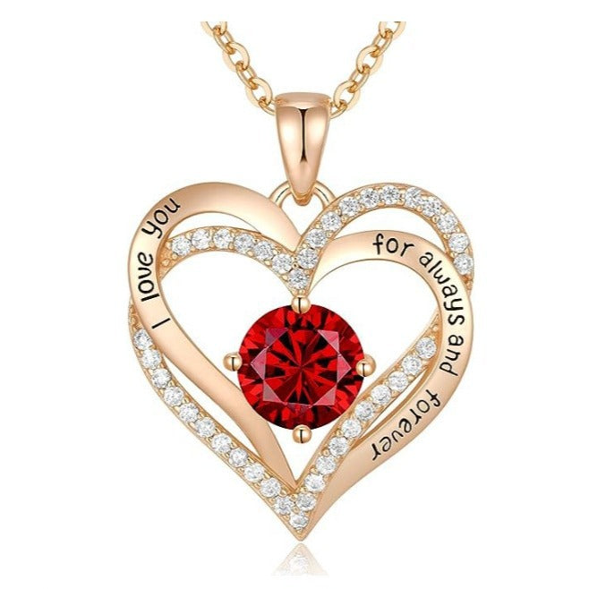 Elegant Rose Gold Pendant Necklace