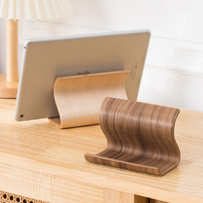 Wooden Desktop Phone Stand
