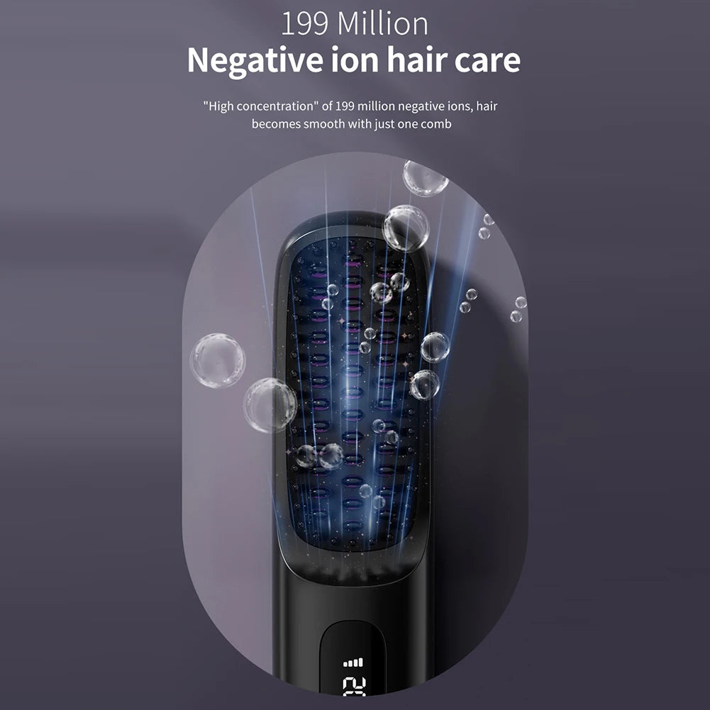 Ionic Hair Straightening Brush