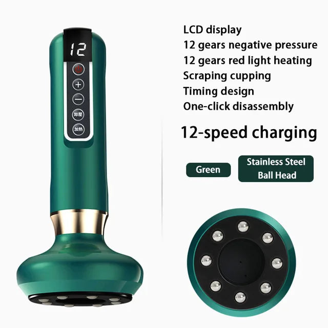 Smart Heated Cupping Therapy Massager