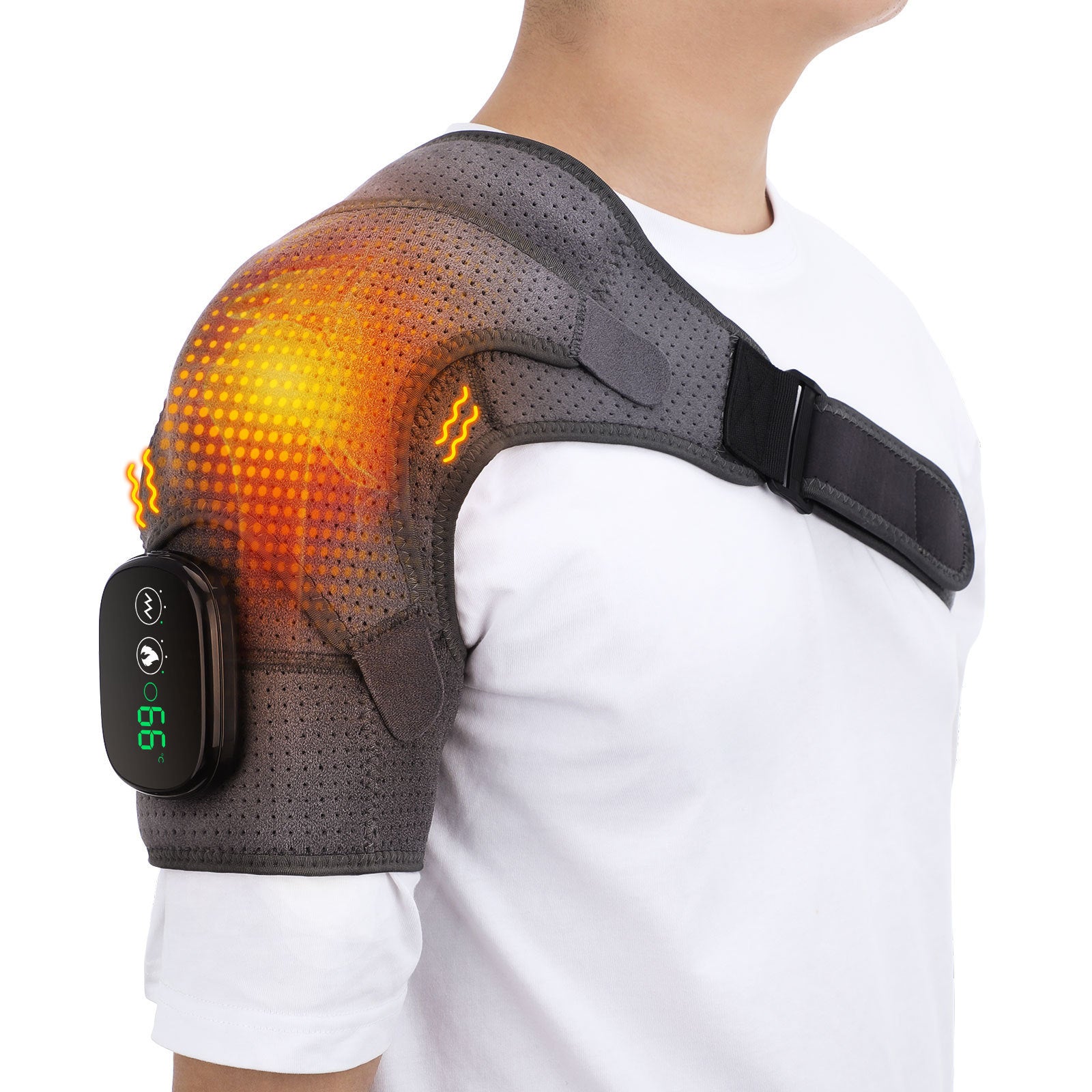 Smart Heated Shoulder Massager