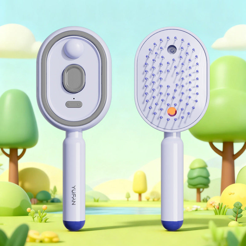 Ionic Steam Hair Straightening Brush