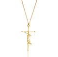 Faith Letter Choker Necklace