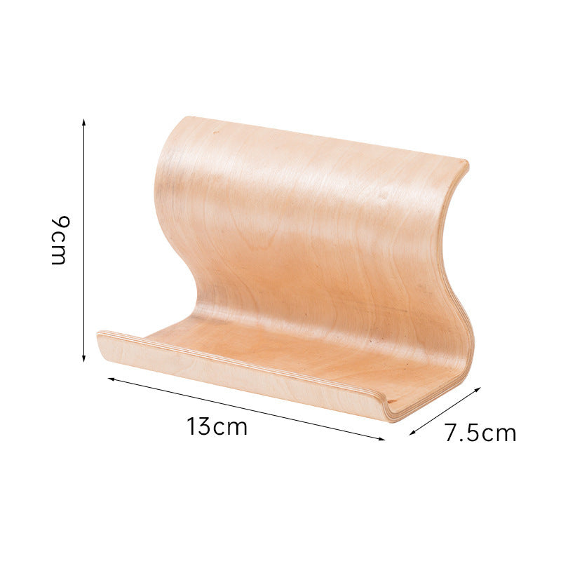 Wooden Desktop Phone Stand