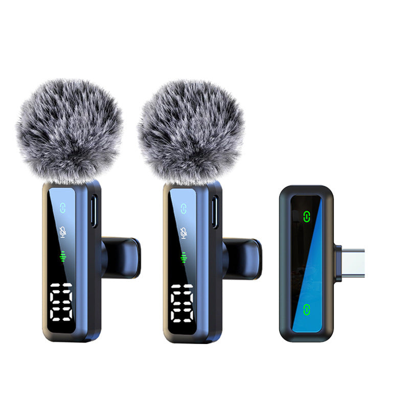 Wireless Noise-Cancelling Lavalier Microphone