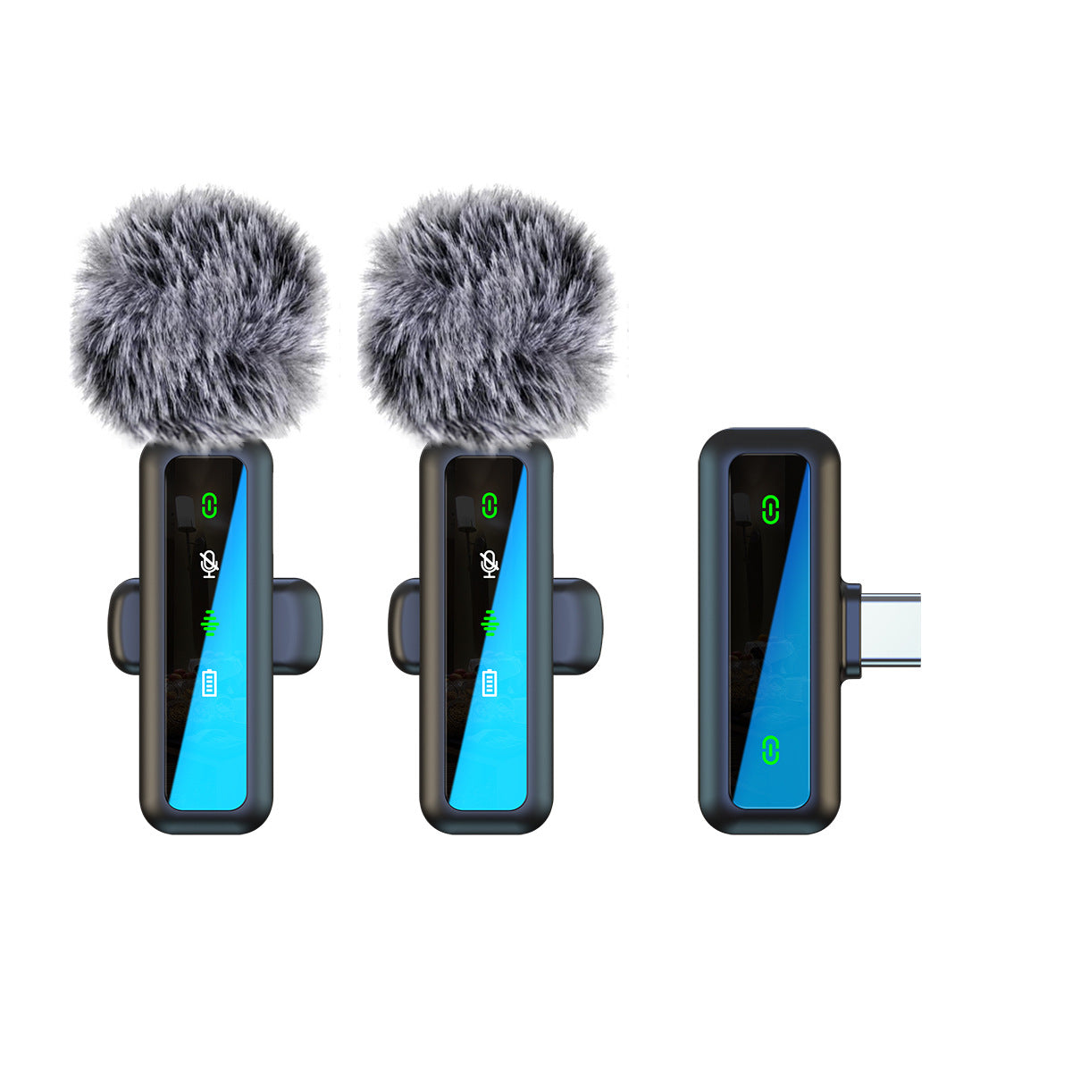 Wireless Noise-Cancelling Lavalier Microphone