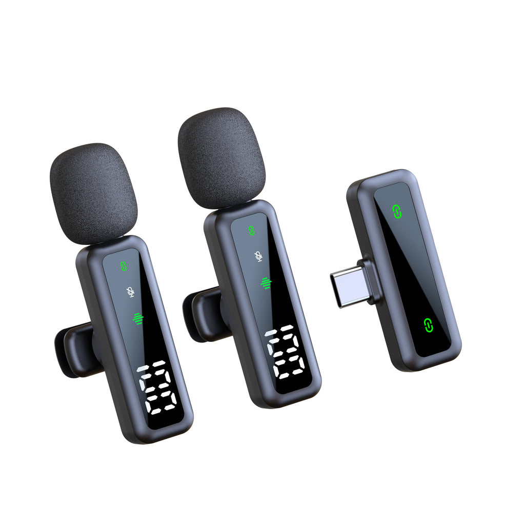 Wireless Noise-Cancelling Lavalier Microphone