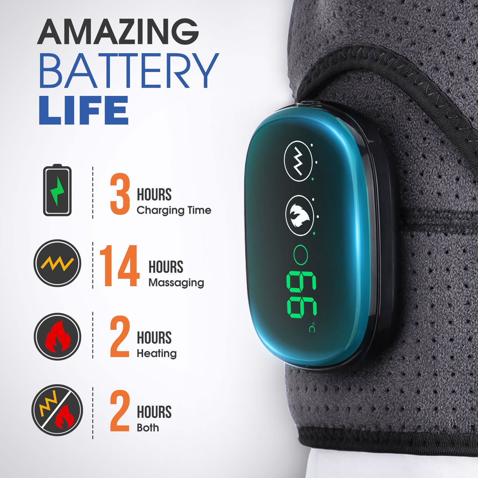 Smart Heated Shoulder Massager