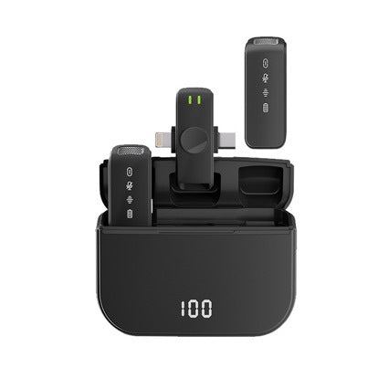 Wireless Noise-Cancelling Lavalier Microphone