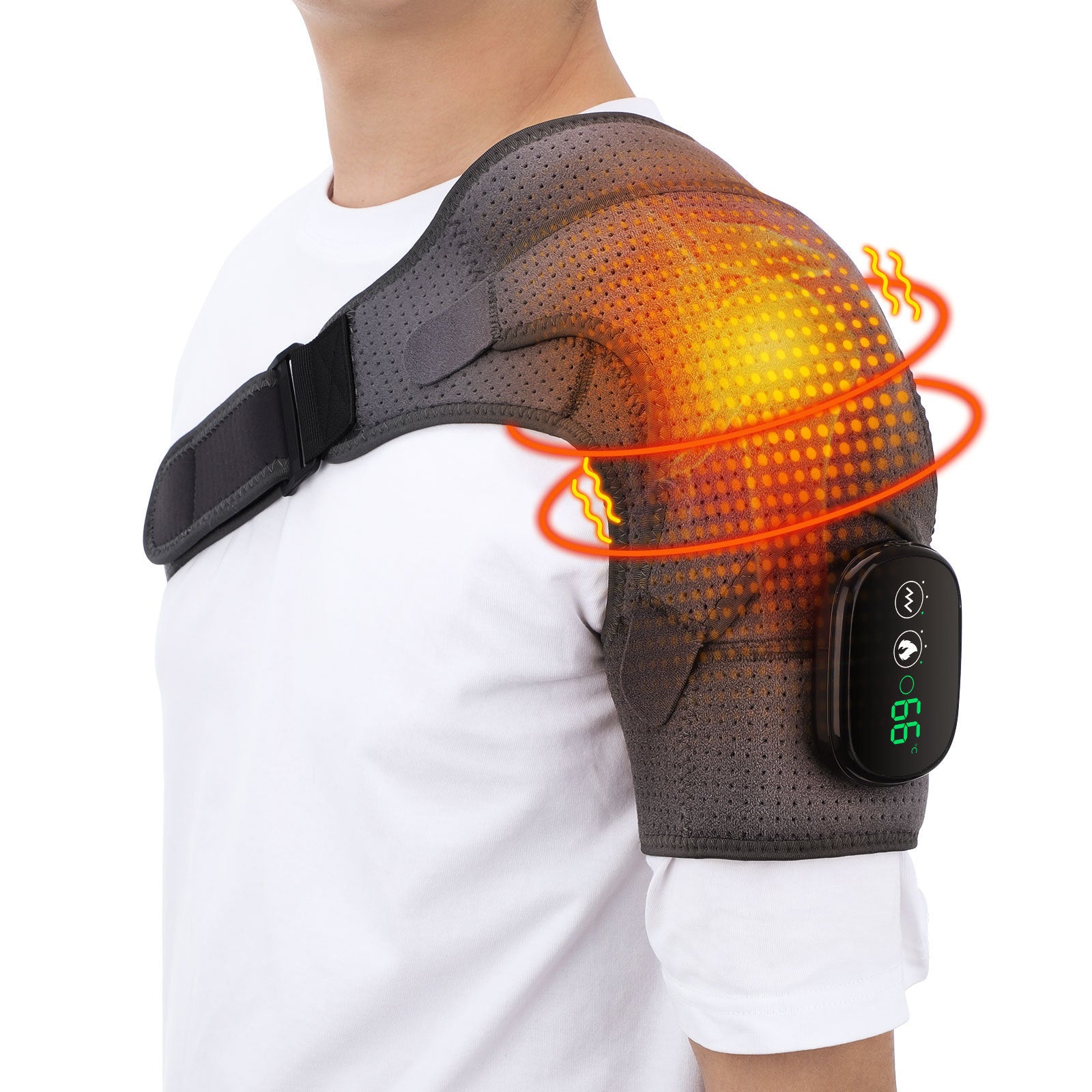 Smart Heated Shoulder Massager