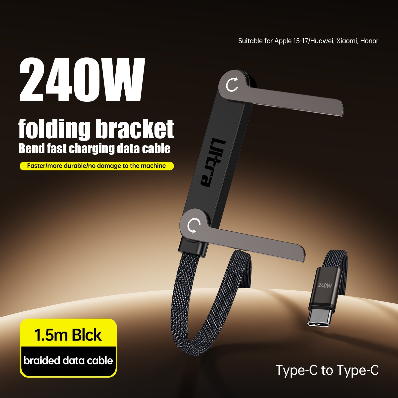 240W Fast Charging Gaming Cable