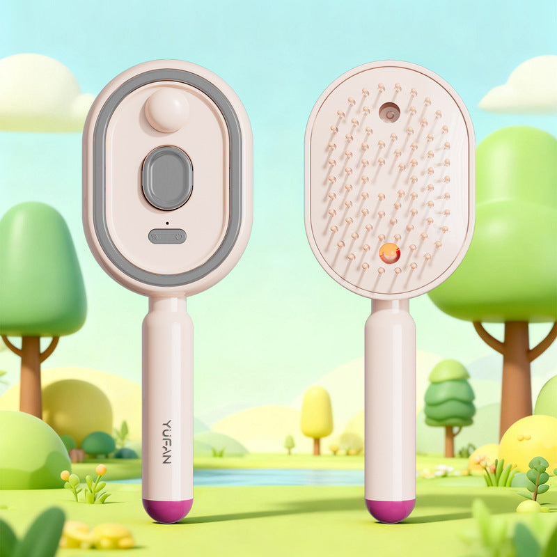 Ionic Steam Hair Straightening Brush
