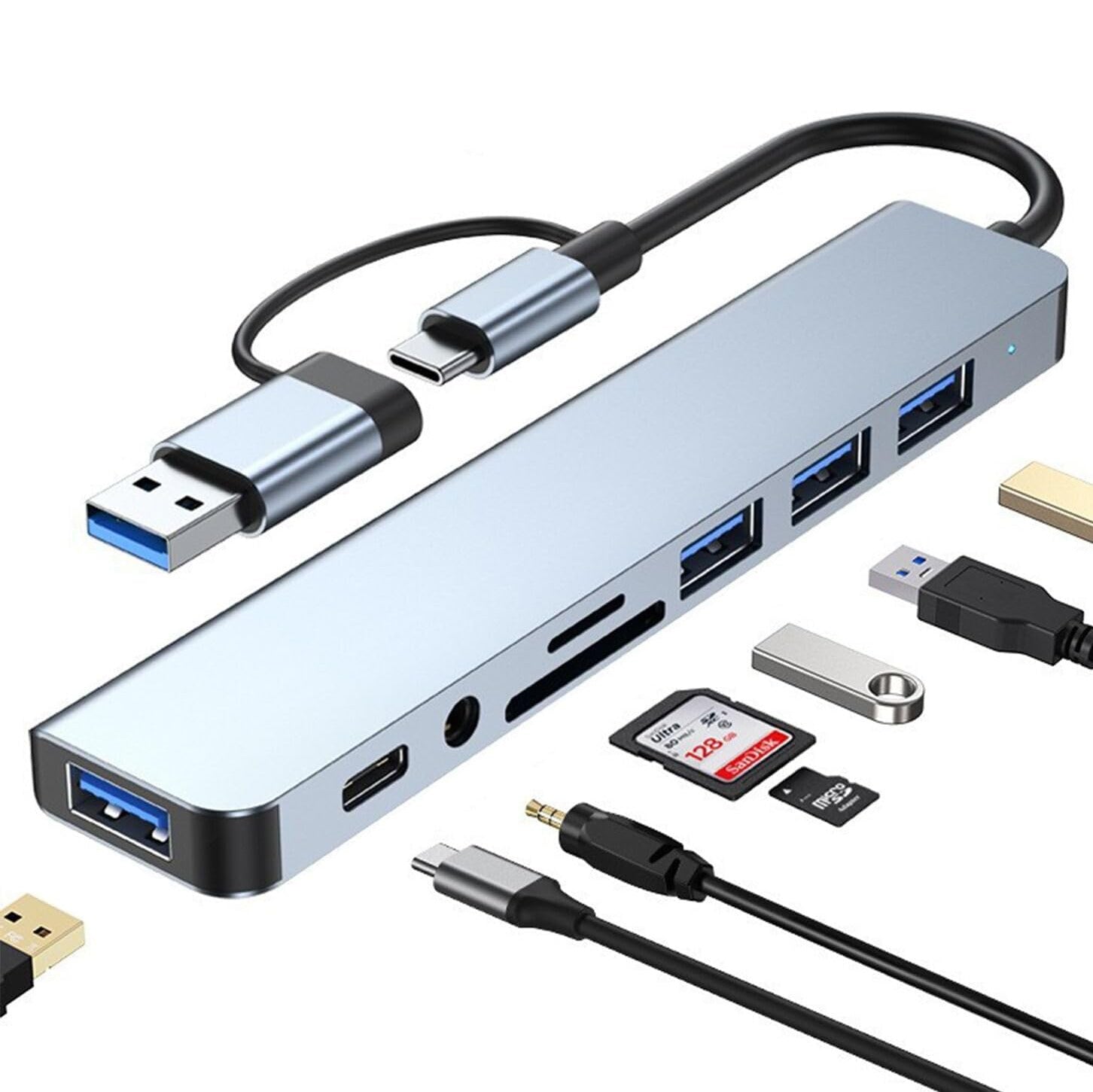 7-Port USB 3.0 Expansion Hub