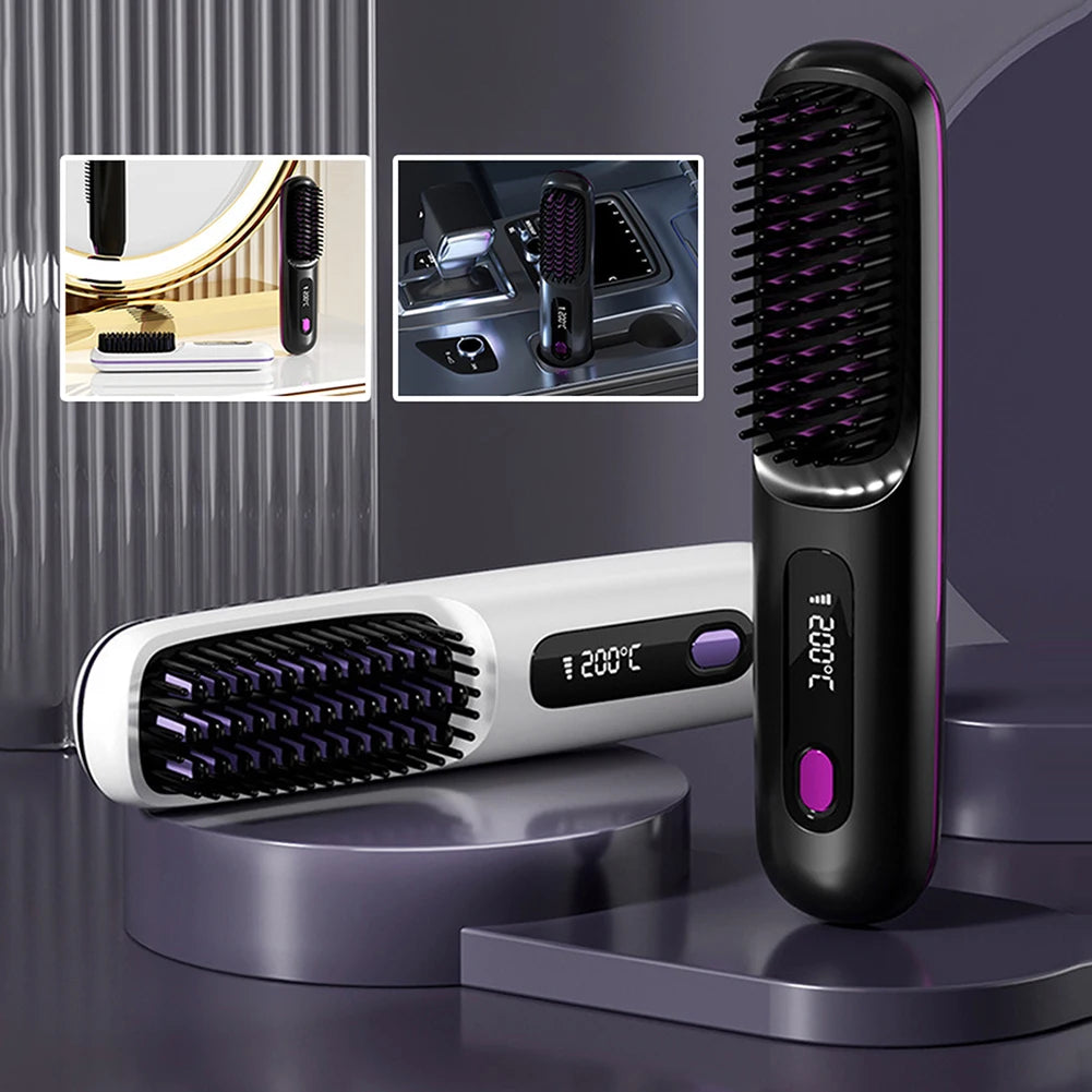 Ionic Hair Straightening Brush