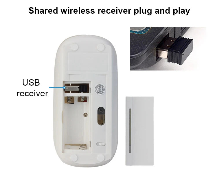 Wireless Keyboard & Mouse Combo
