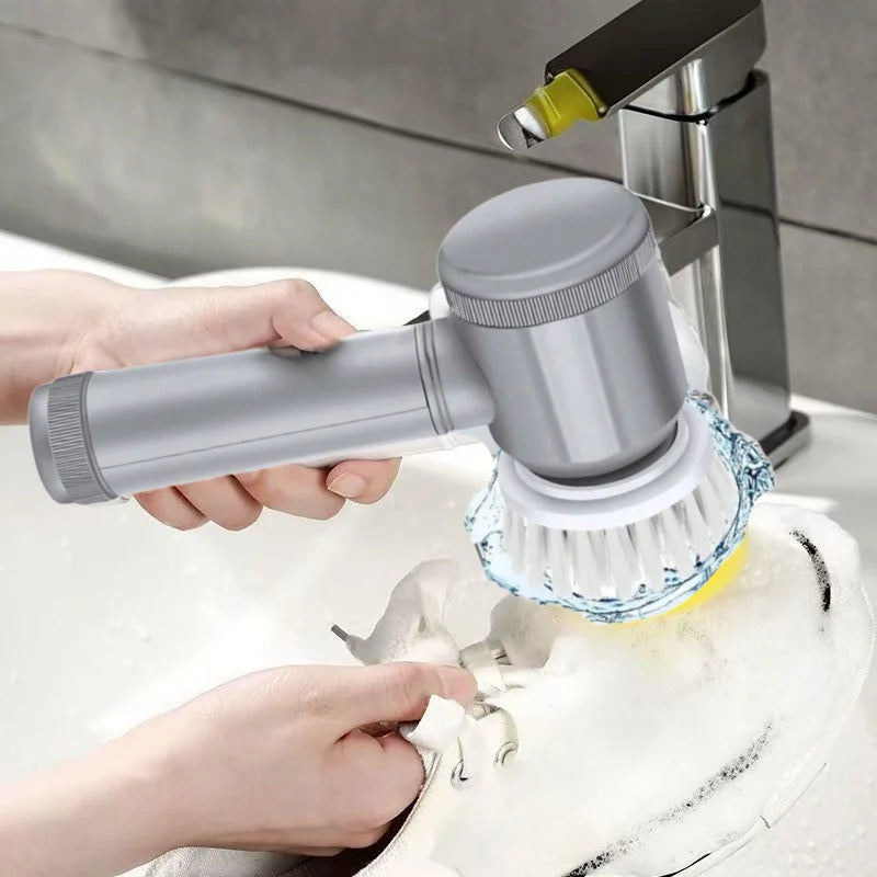 Cordless Electric UV Toilet Cleaning Brush – Wall-Mounted & Rechargeable