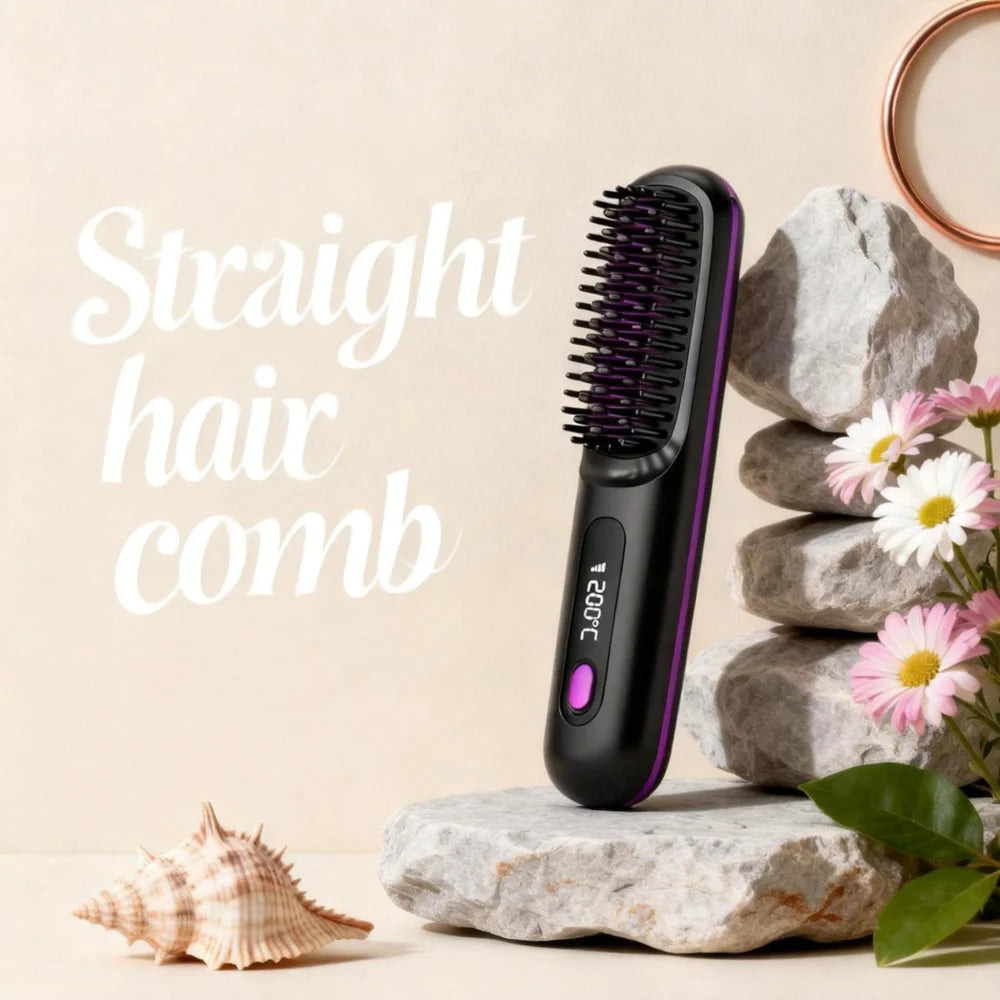 Ionic Hair Straightening Brush