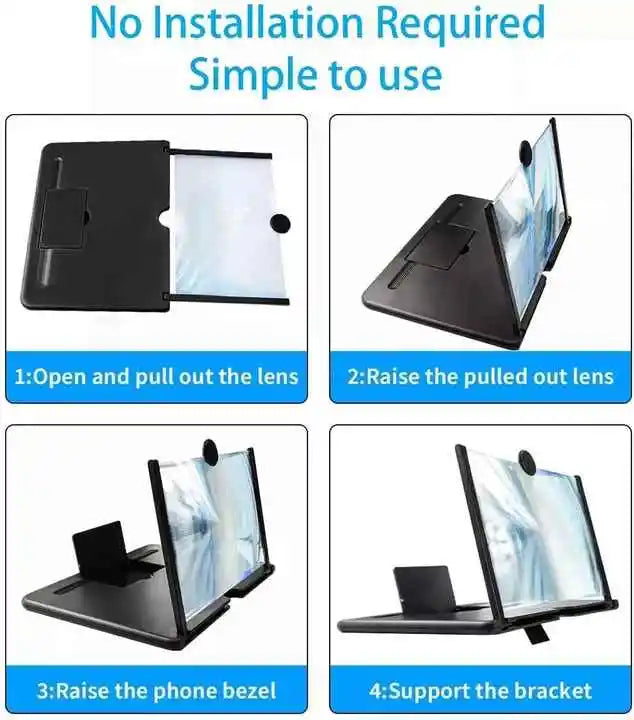 10" HD Phone Screen Magnifier