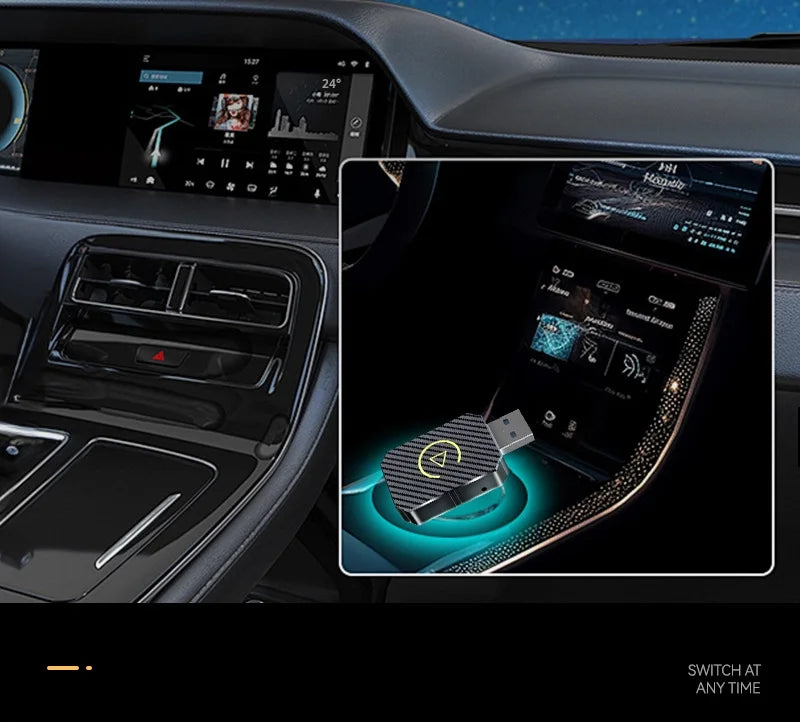 Wireless CarPlay & Android Auto Adapter