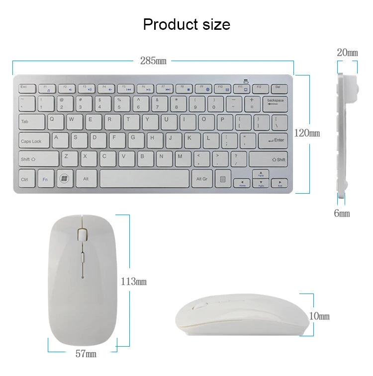 Wireless Keyboard & Mouse Combo