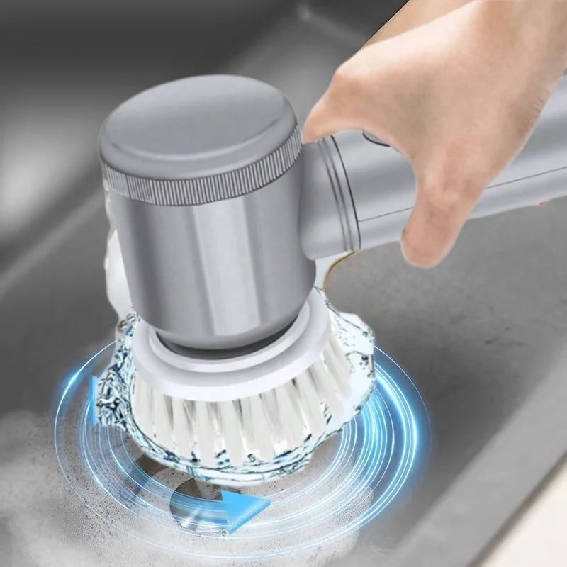 Cordless Electric UV Toilet Cleaning Brush – Wall-Mounted & Rechargeable
