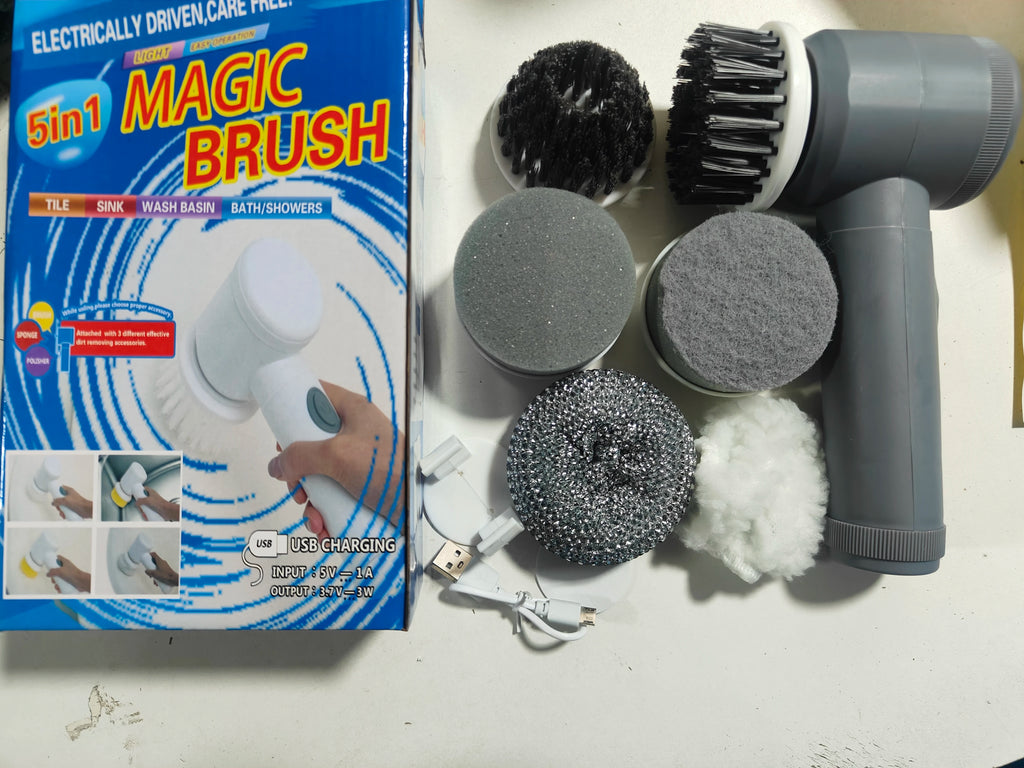 Cordless Electric UV Toilet Cleaning Brush – Wall-Mounted & Rechargeable