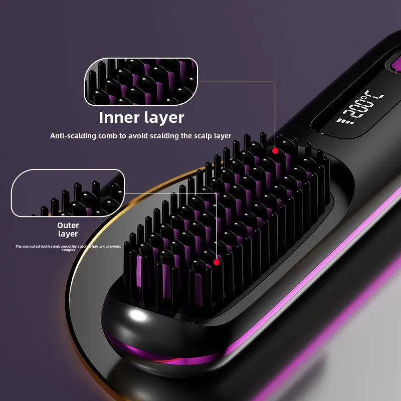 Ionic Hair Straightening Brush