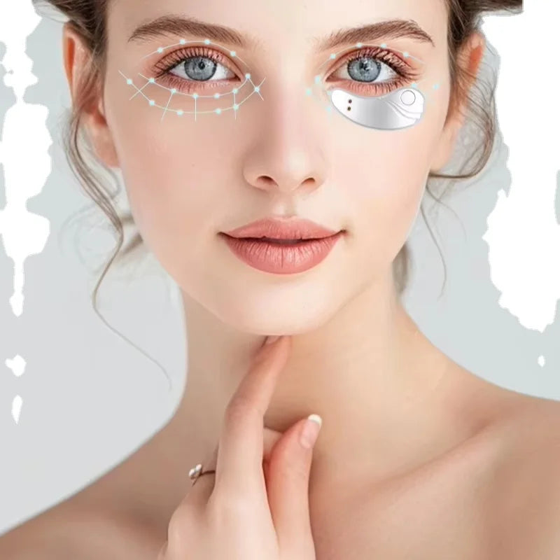 Mini Under-Eye Vibration Massager – Rechargeable Eye Care & Facial Massage Tool